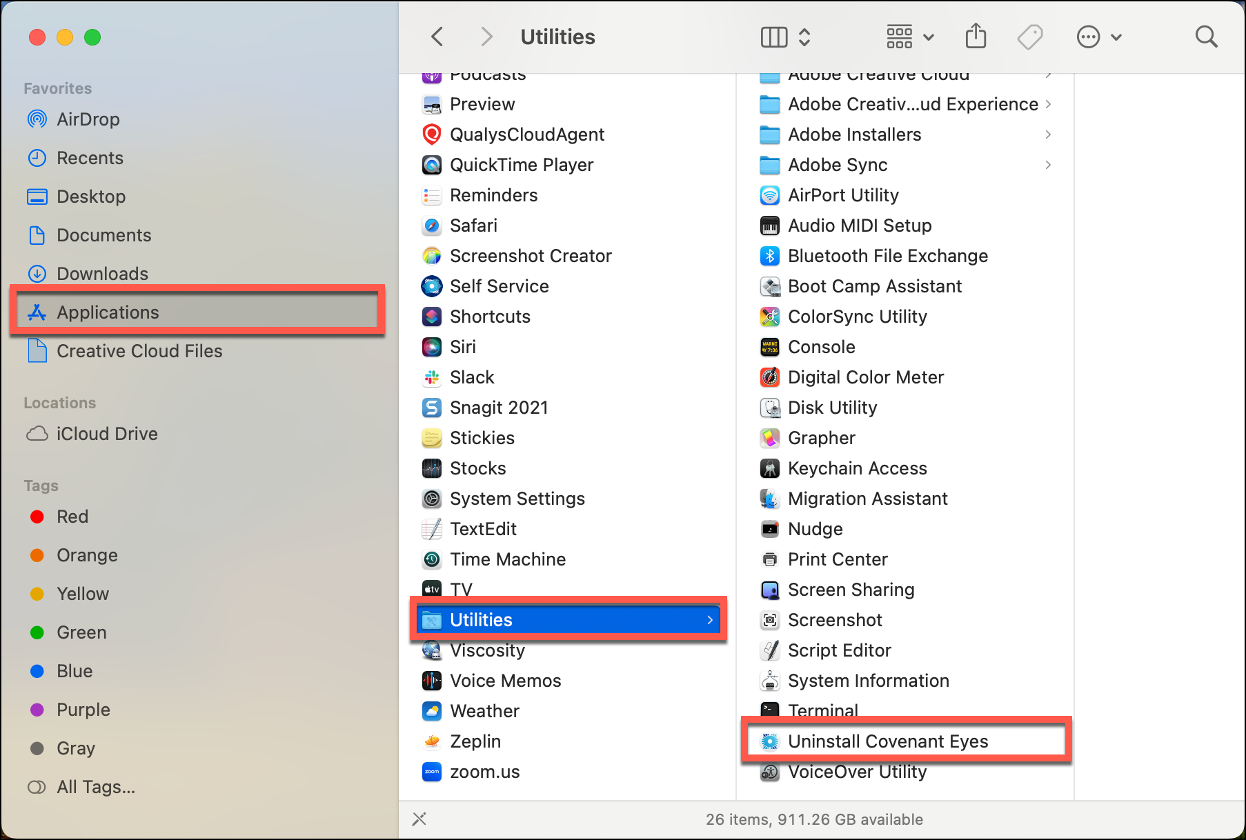 Apps - Utilities - Uninstall Covenant Eyes.png