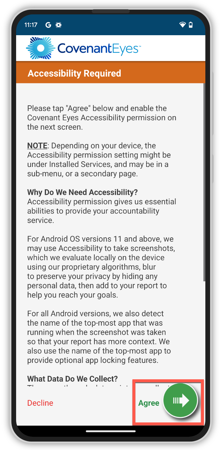 How do I install Covenant Eyes on an Android™? Covenant Eyes