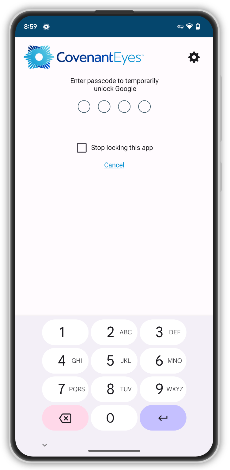 How do I set up App Locking on an Android™? Covenant Eyes Service Center