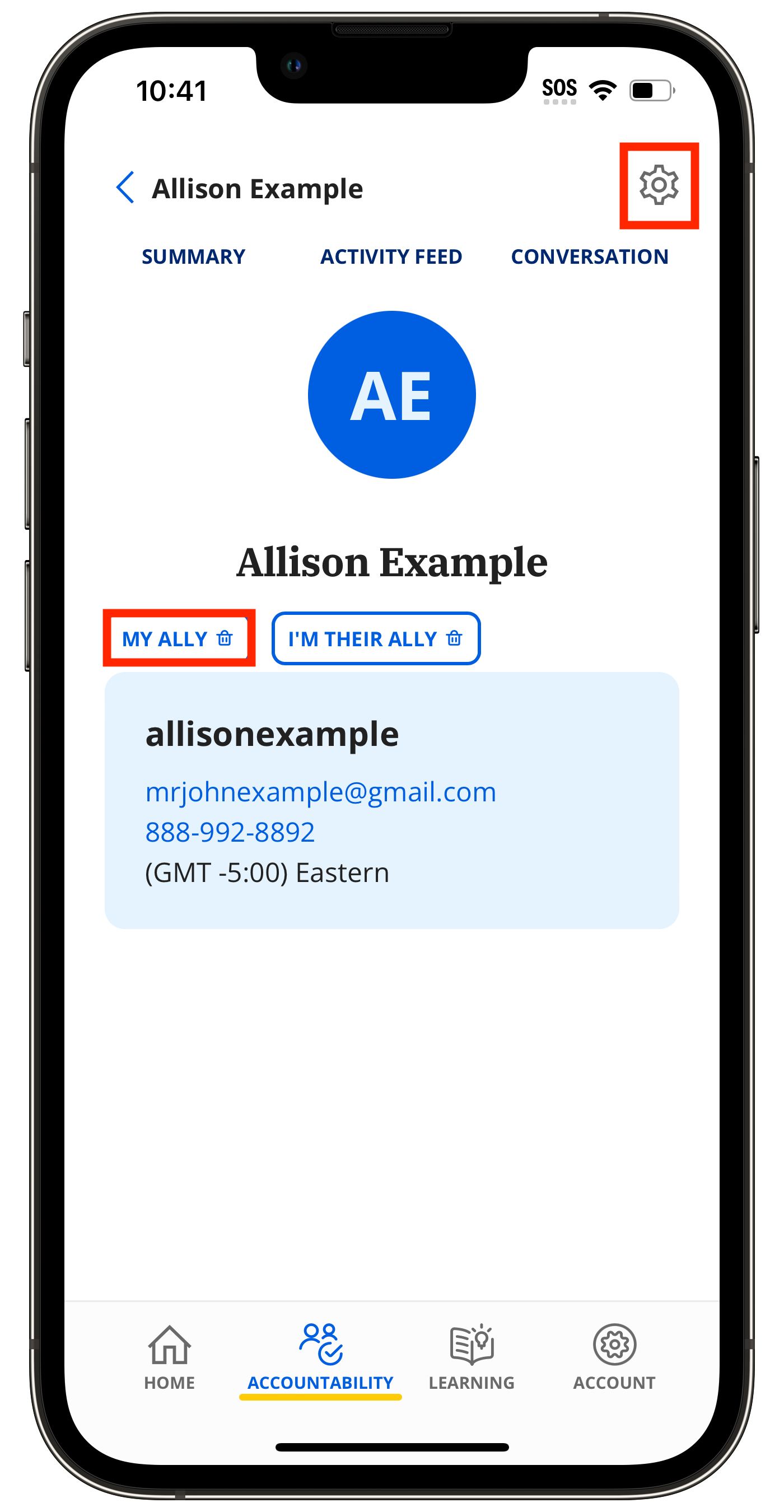 How do I remove an ally? – Covenant Eyes Service Center