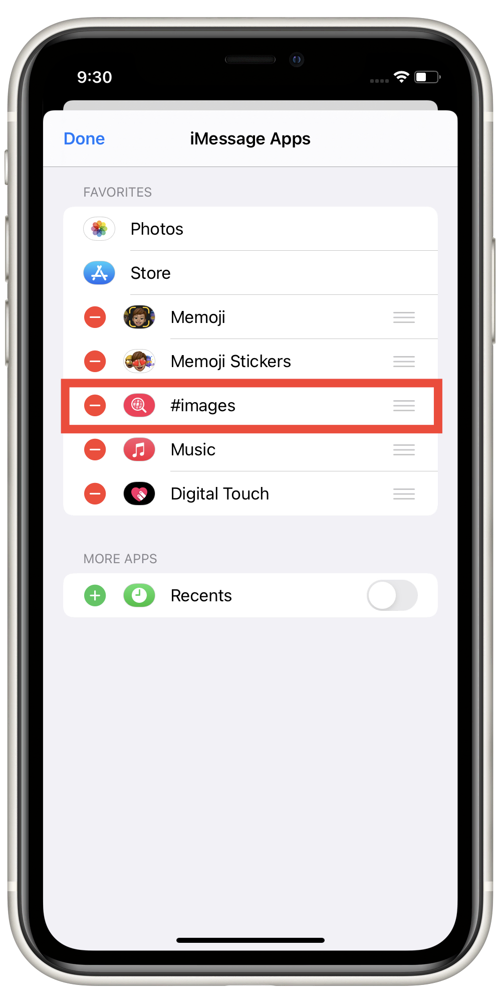tap the images option.png