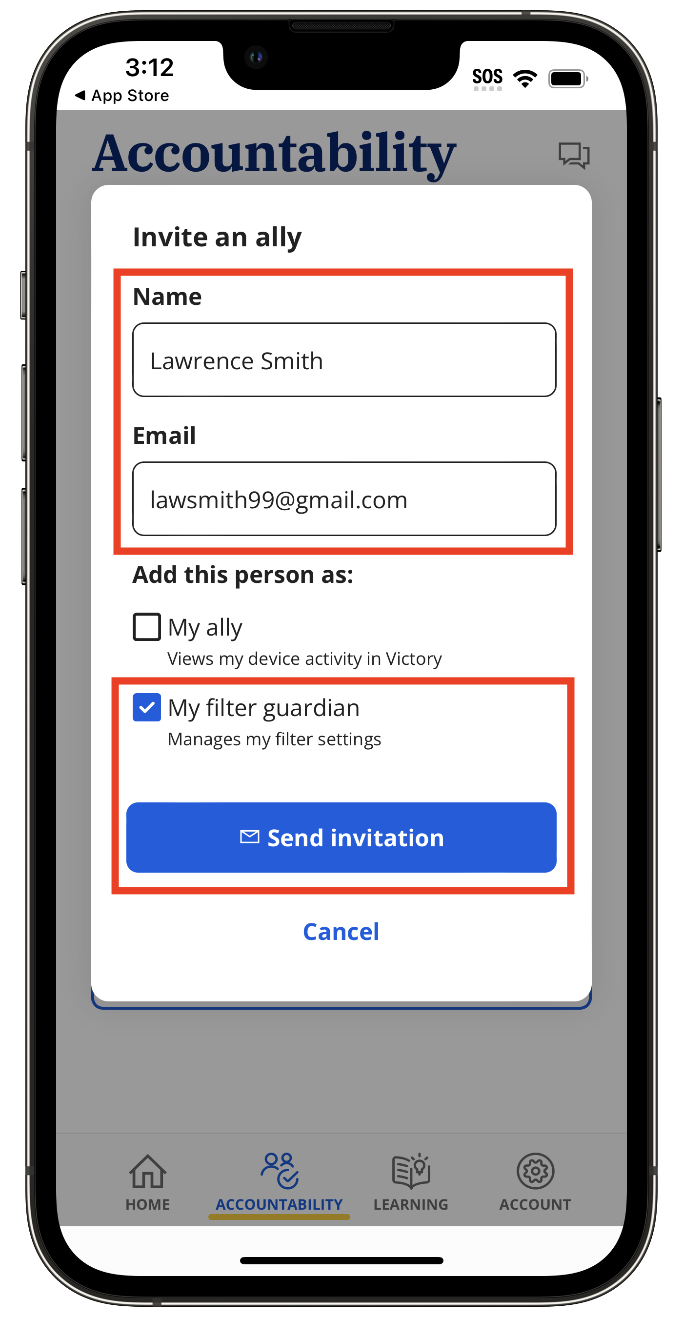 How do I add a Filter Guardian for myself? Covenant Eyes Service Center