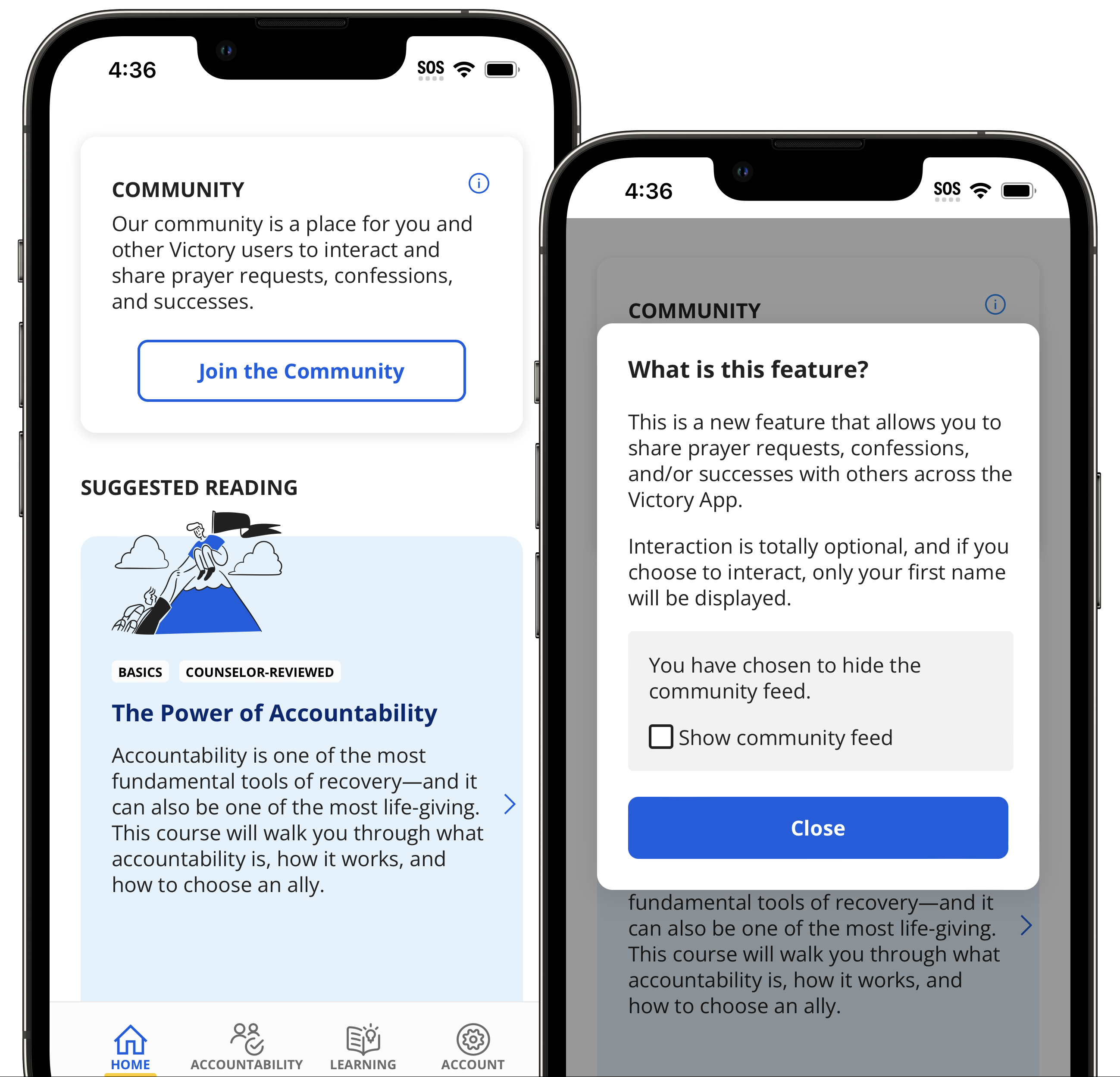 what-is-the-community-in-the-victory-app-covenant-eyes-service-center