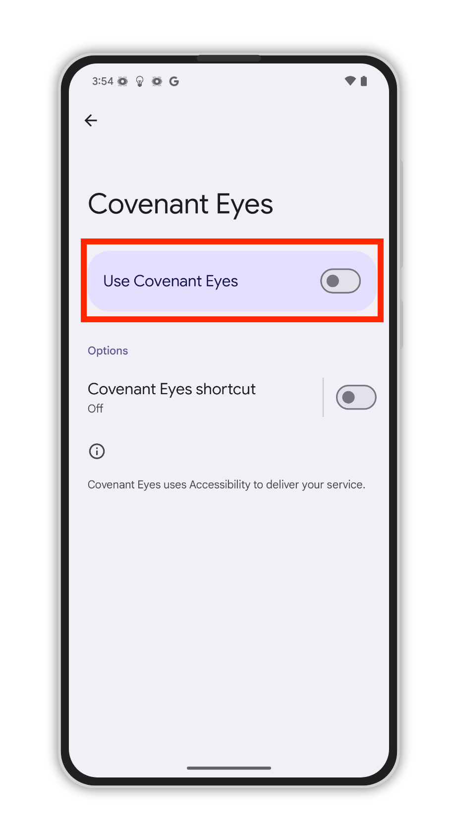 How do I install Covenant Eyes on an Android™? Covenant Eyes Service