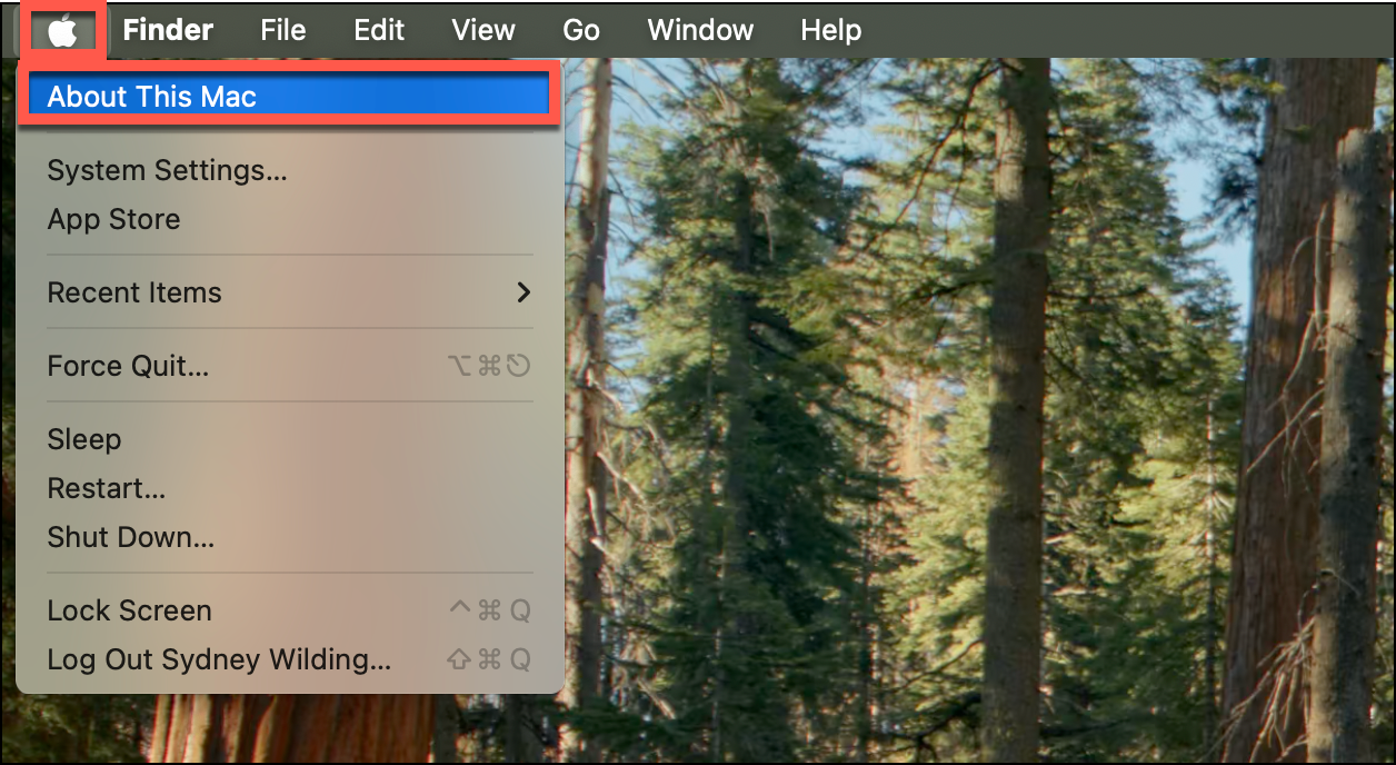 How do I find the operating system (macOS®) version on a Mac ...