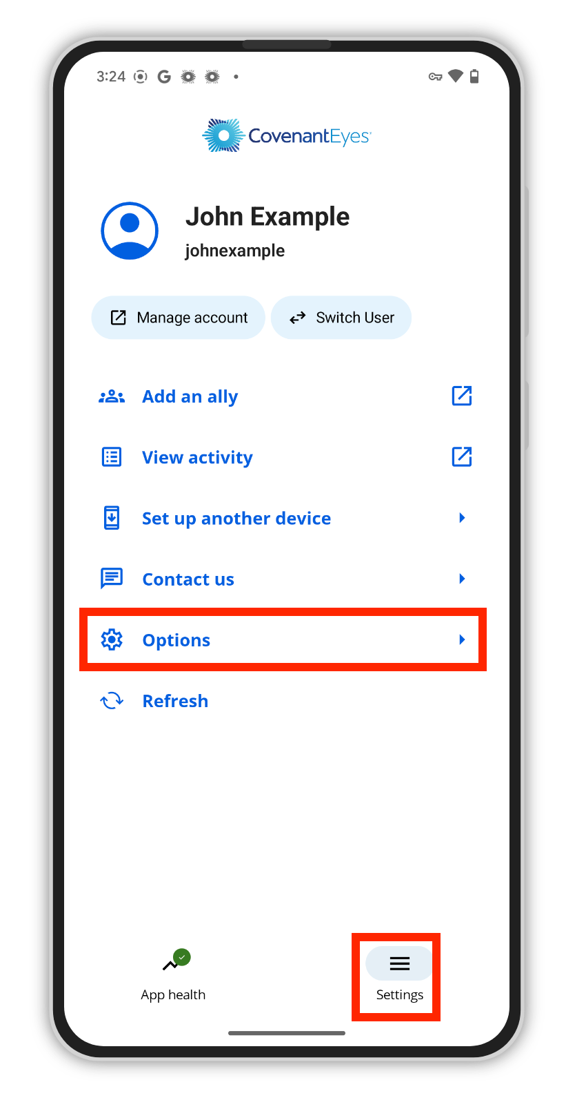 Settings > Options.png