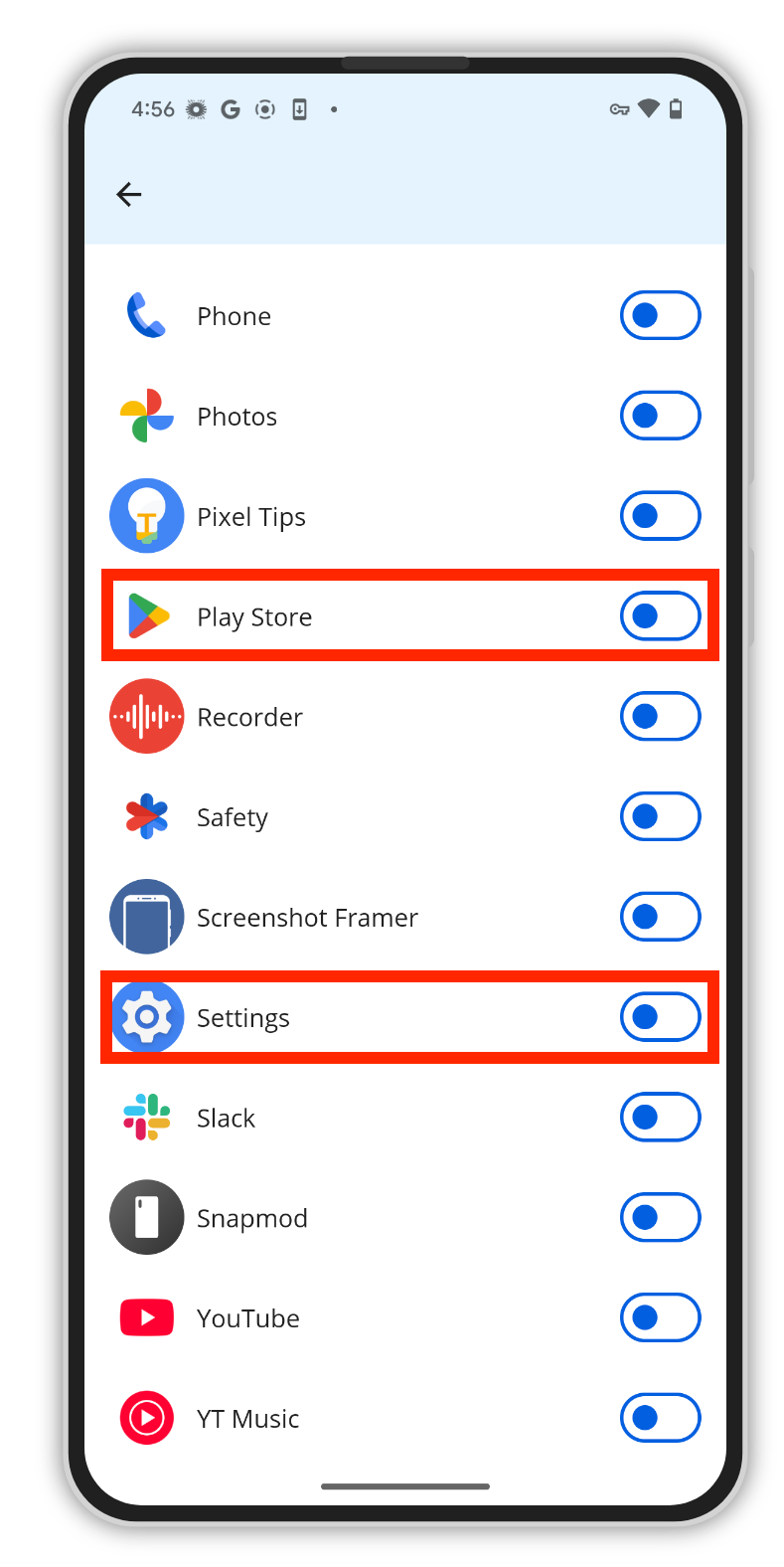 Play Store and Settings.png
