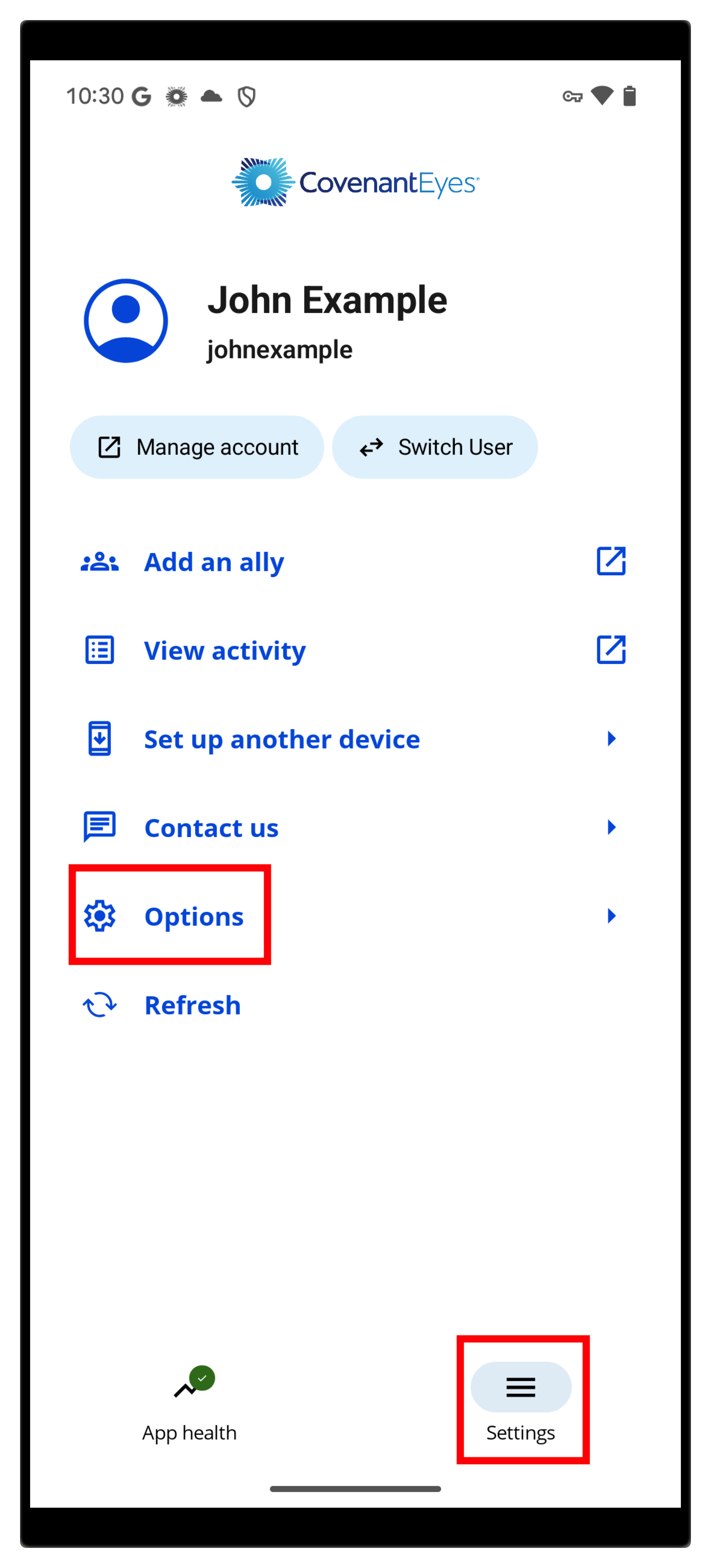 Settings > Options.png